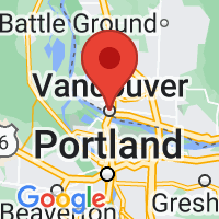Map of Vancouver, WA US